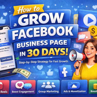 How to Grow a Facebook Business Page in 30 Days – Step-by-Step Growth Blueprint
